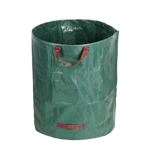 Sac de Colectare a Frunzelor, Flippy, Cos Sac pentru Gradina, Sac de Depozitare a Frunzelor, 45 x 76 cm, 120 l, Verde