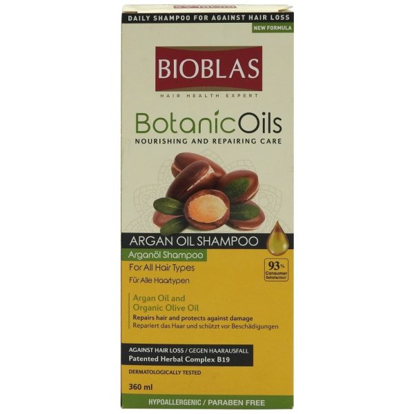 Sampon, Bioblas, Botanic Oils 360 ml Argan