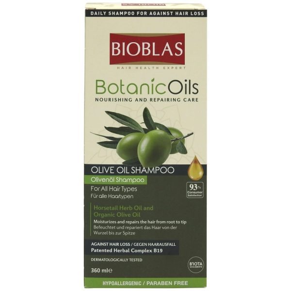 Sampon, Bioblas, Botanic Oils 360 ml Olive Par Uscat