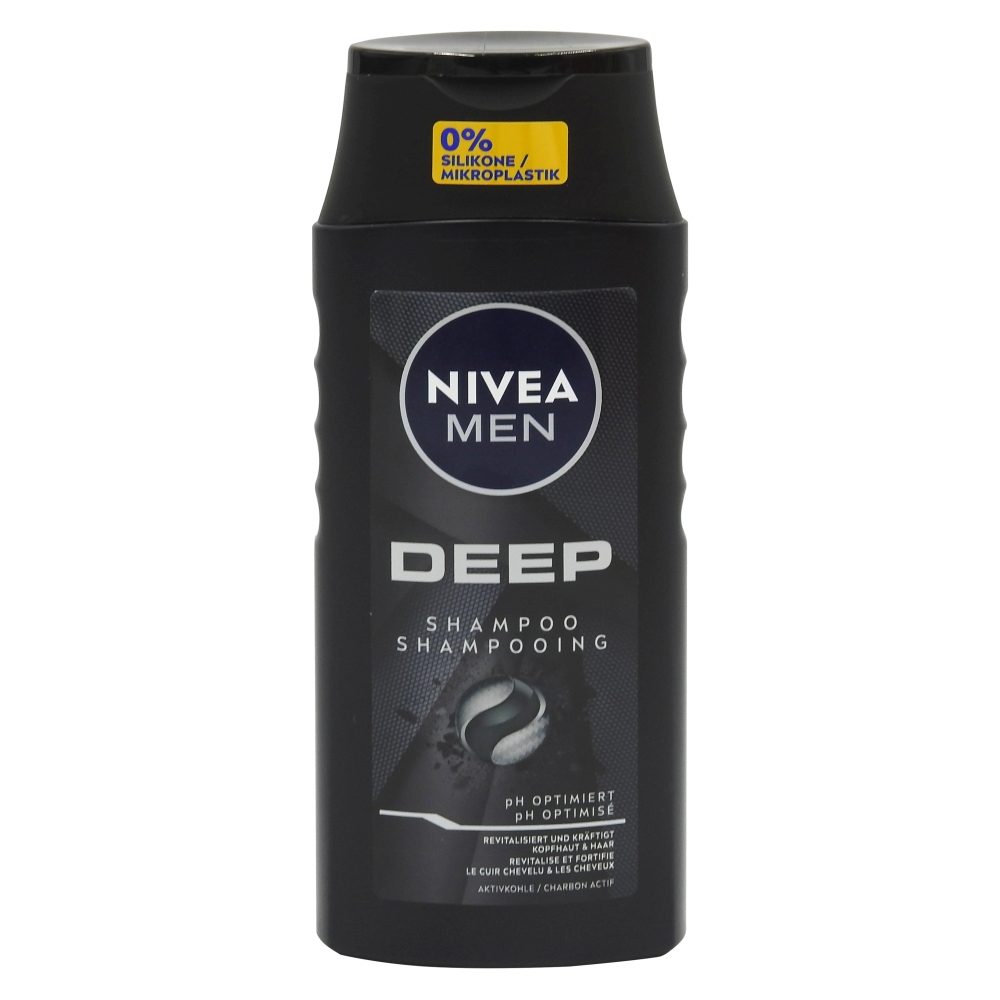 Sampon, Nivea, 250 ml Men Deep Carbon Activ