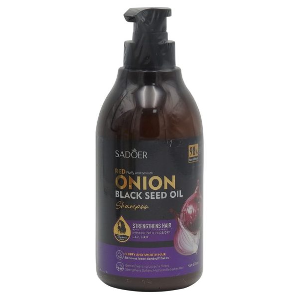 Sampon, Sadoer, 500 ml Red Onion Black Seed Oil