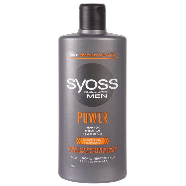 Sampon, Syoss, 440 ml Men Power Boost Technology