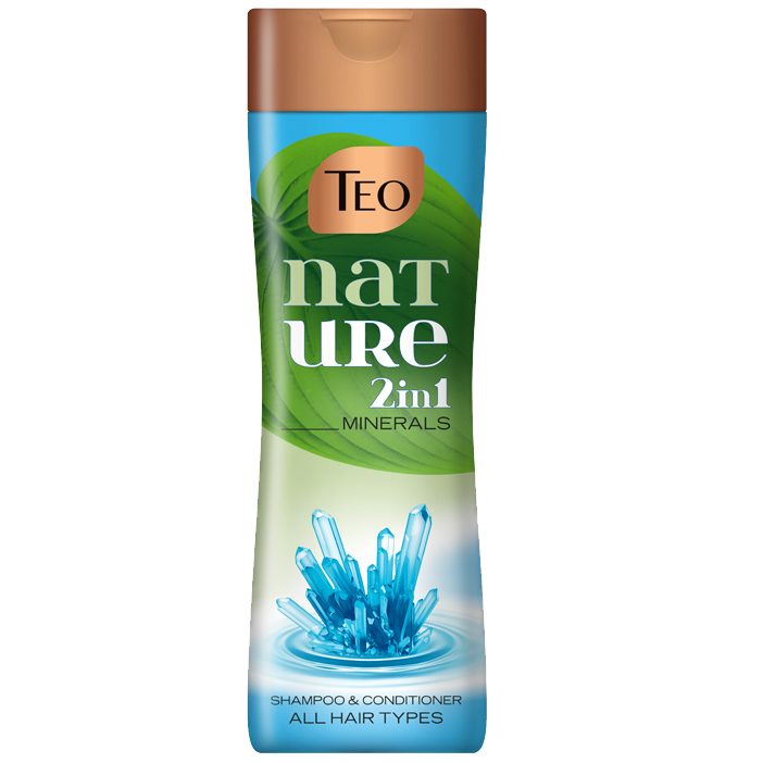 Sampon, Teo, 350 ml 2in1 Minerals/Aloe Vera