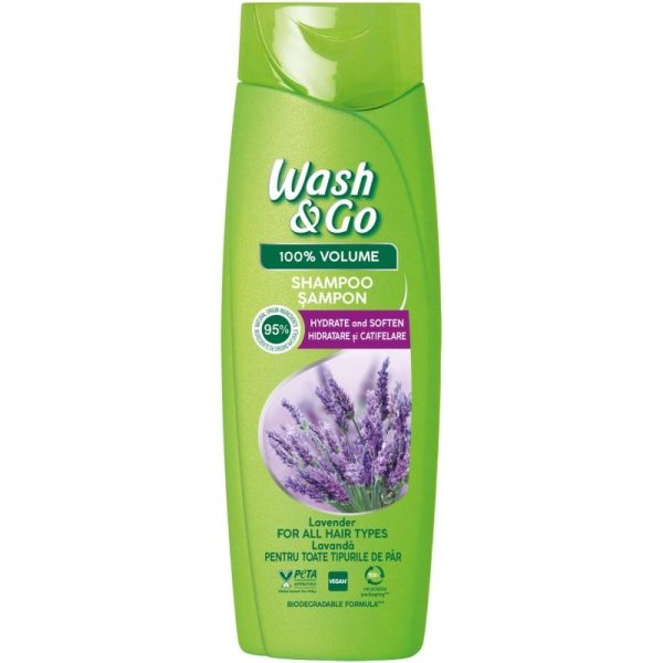 Sampon, Wash si Go, 360 ml Lavanda