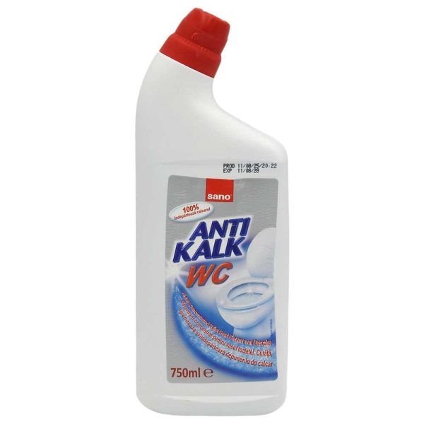 Sano Detartrant Gel pentru WC, 750 ml, Anti Kalk