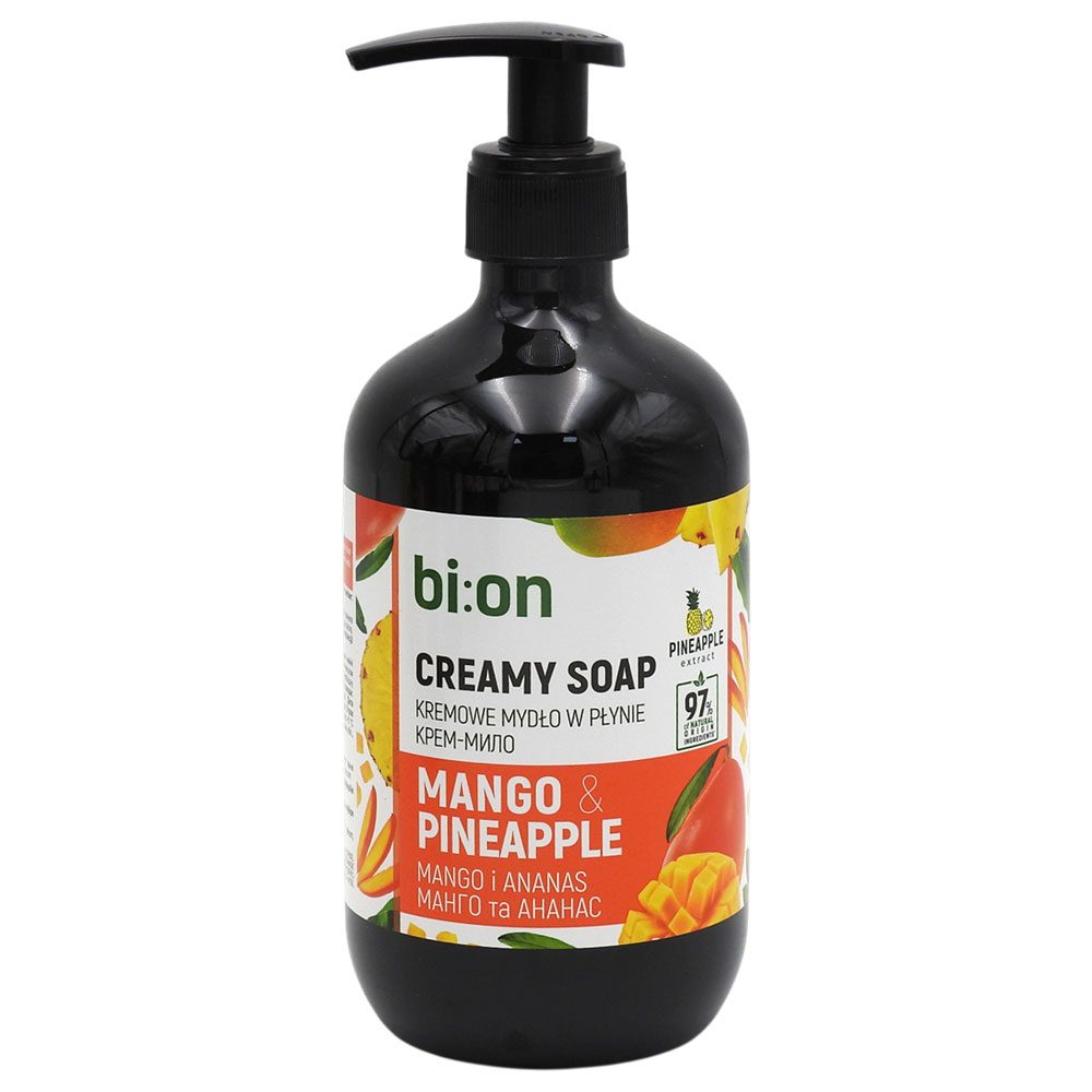Sapun Lichid, Bi On, Pompita 473 ml Mango si Pineaaple