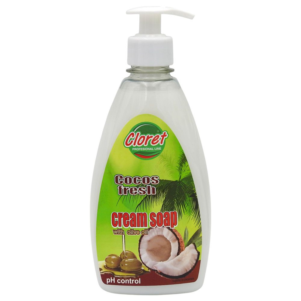 Sapun Lichid, Cloret, 500 ml Cremos Cocos Fresh