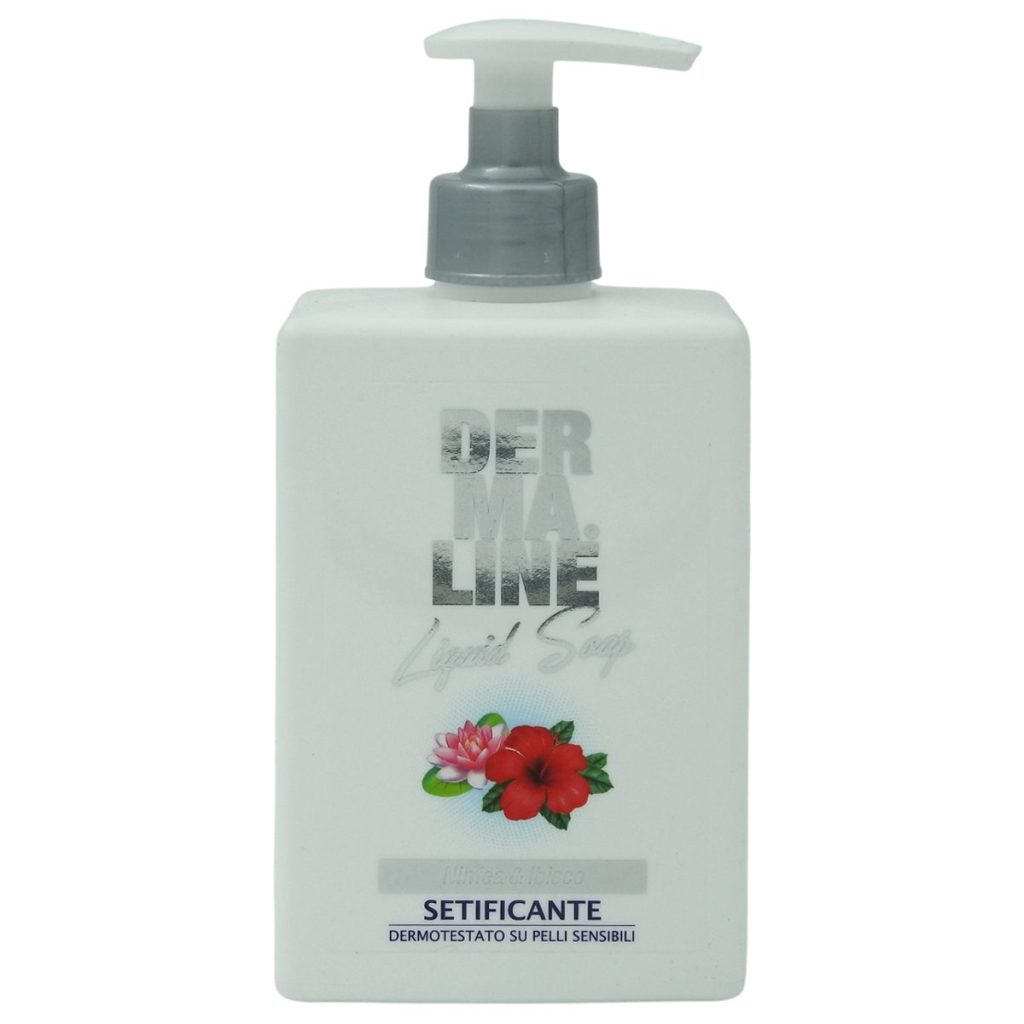 Sapun Lichid, Dermaline, 500 ml Ninfea Ibisco