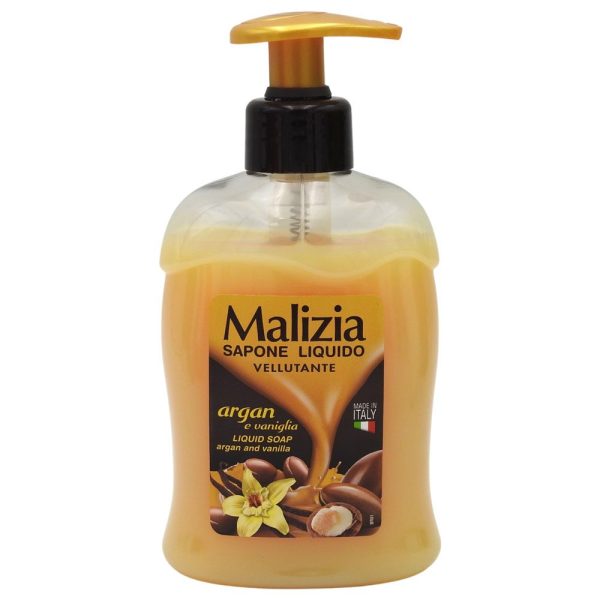 Sapun Lichid, Malizia, 300 ml Argan si Vanilie