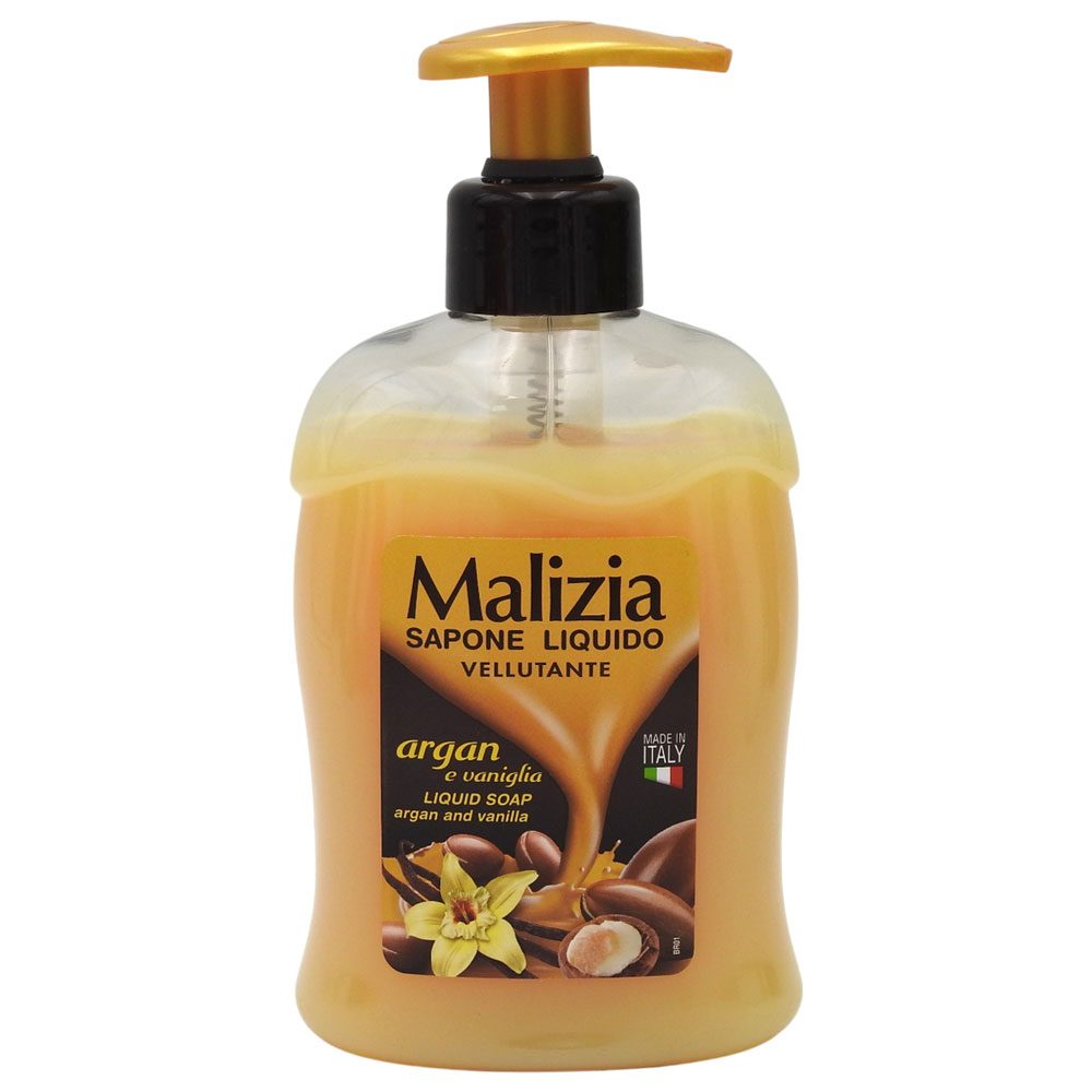 Sapun Lichid, Malizia, 300 ml Argan si Vanilie