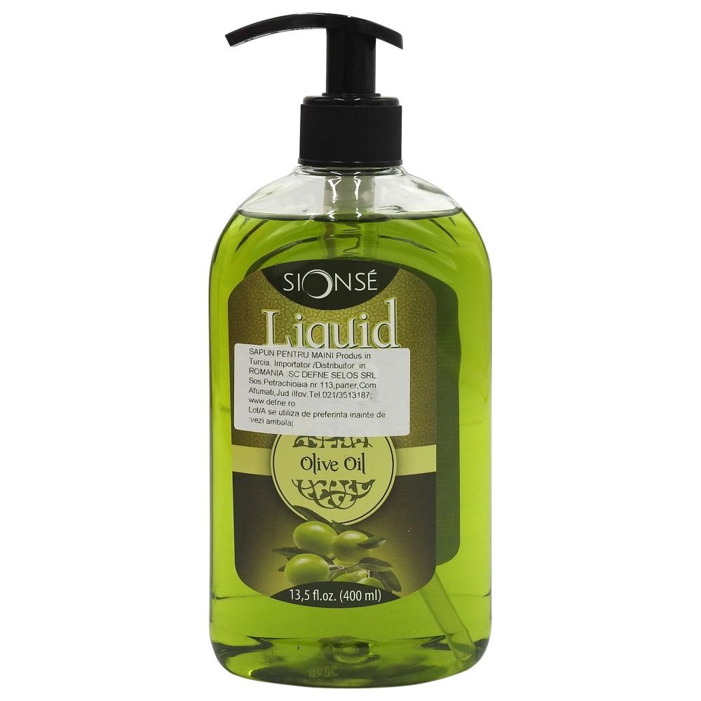 Sapun Lichid, Sionse, 400 ml Masline