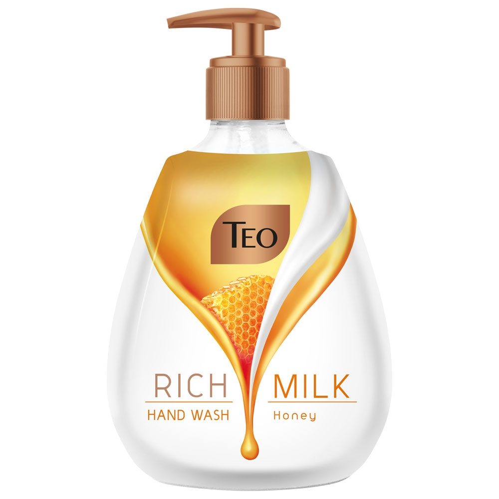 Sapun Lichid, Teo, Pompa 400 ml Milk Rich Honey