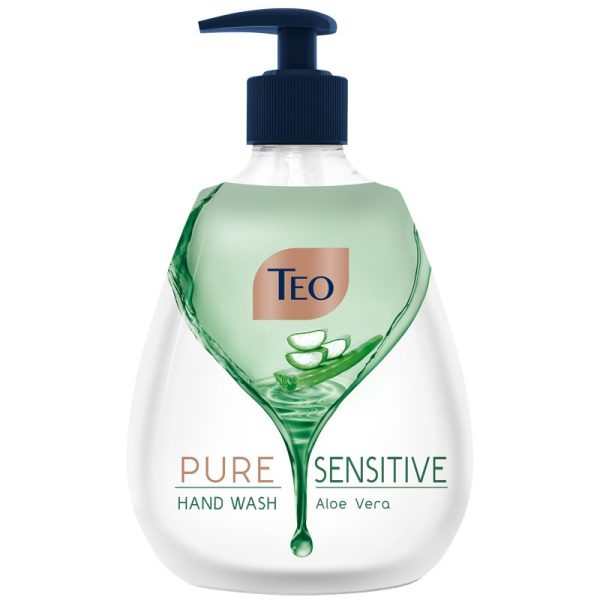 Sapun Lichid, Teo, Pompa 400 ml Pure Sensitive Aloe Vera
