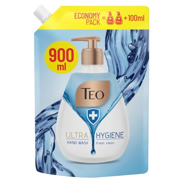 Sapun Lichid, Teo, Rezerva 900 ml Ultra Hygiene