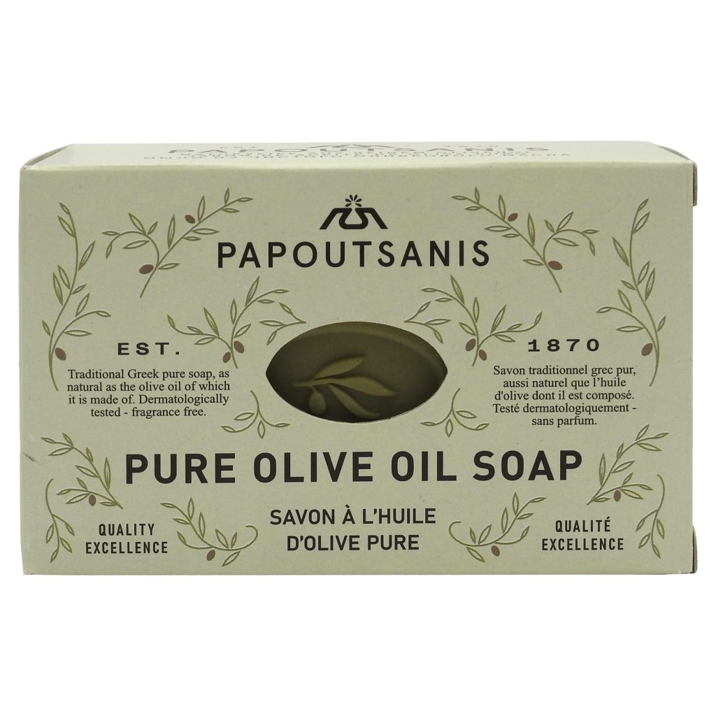 Sapun, Papoutsanis, Solid 250 g Pure Olive Oil