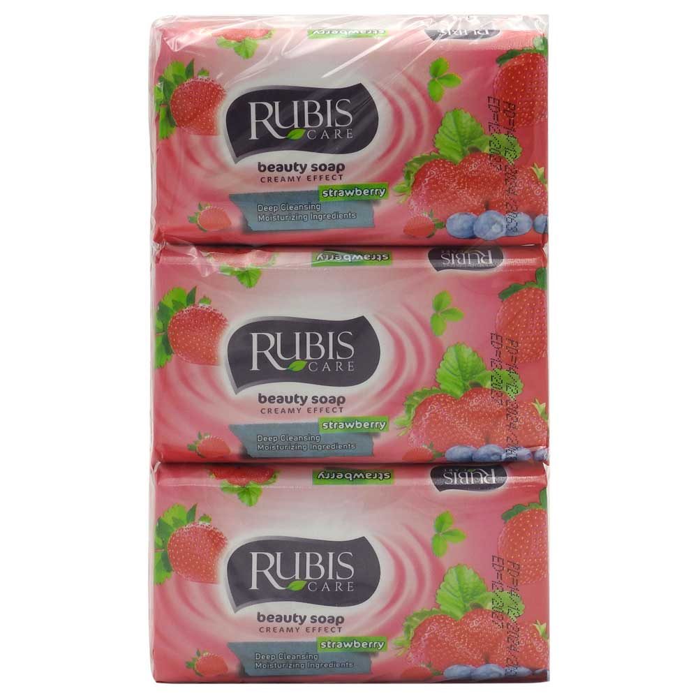 Sapun, Rubis, 6bucx150 g Strawberry