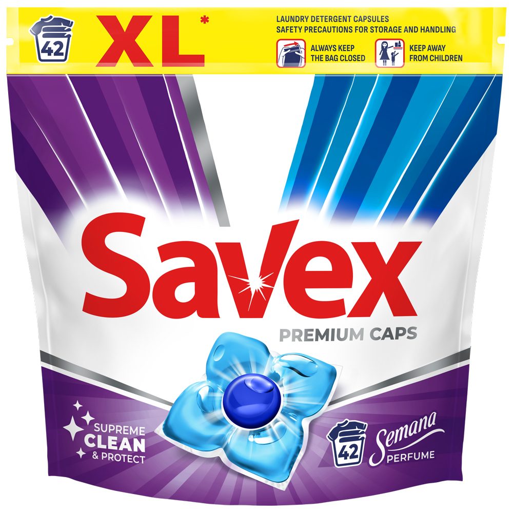 Savex Detergent Capsule 42 buc Semana Parfume