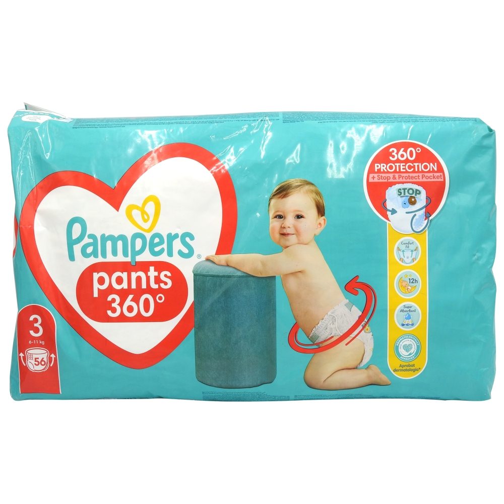 Scutec Tip Pants, Pampers, nr. 3 6-11 kg 56 buc