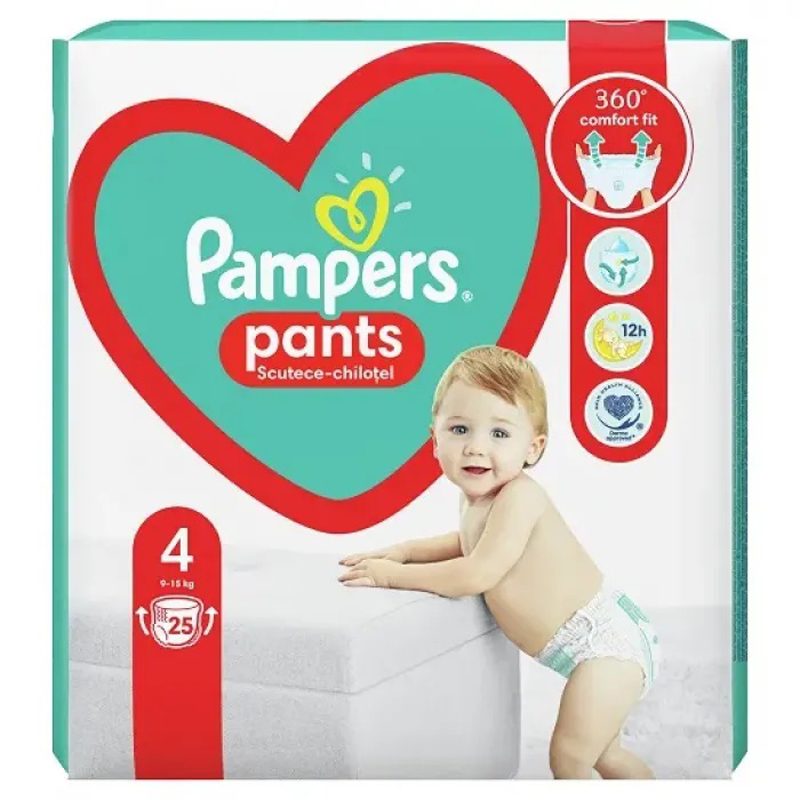 Scutec Tip Pants, Pampers, nr. 4 9-15 kg 25 buc