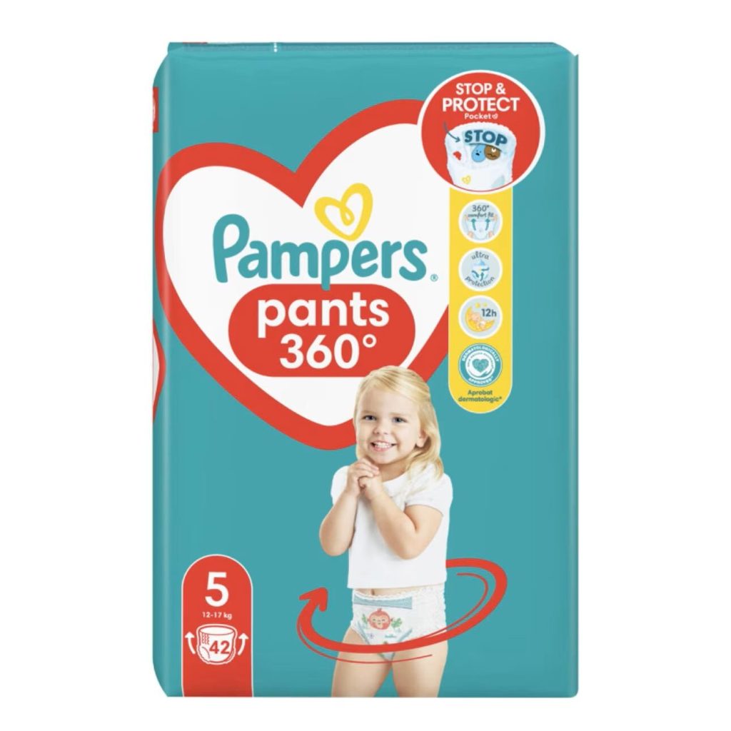 Scutec Tip Pants, Pampers, nr. 5 12-17 kg 42 buc