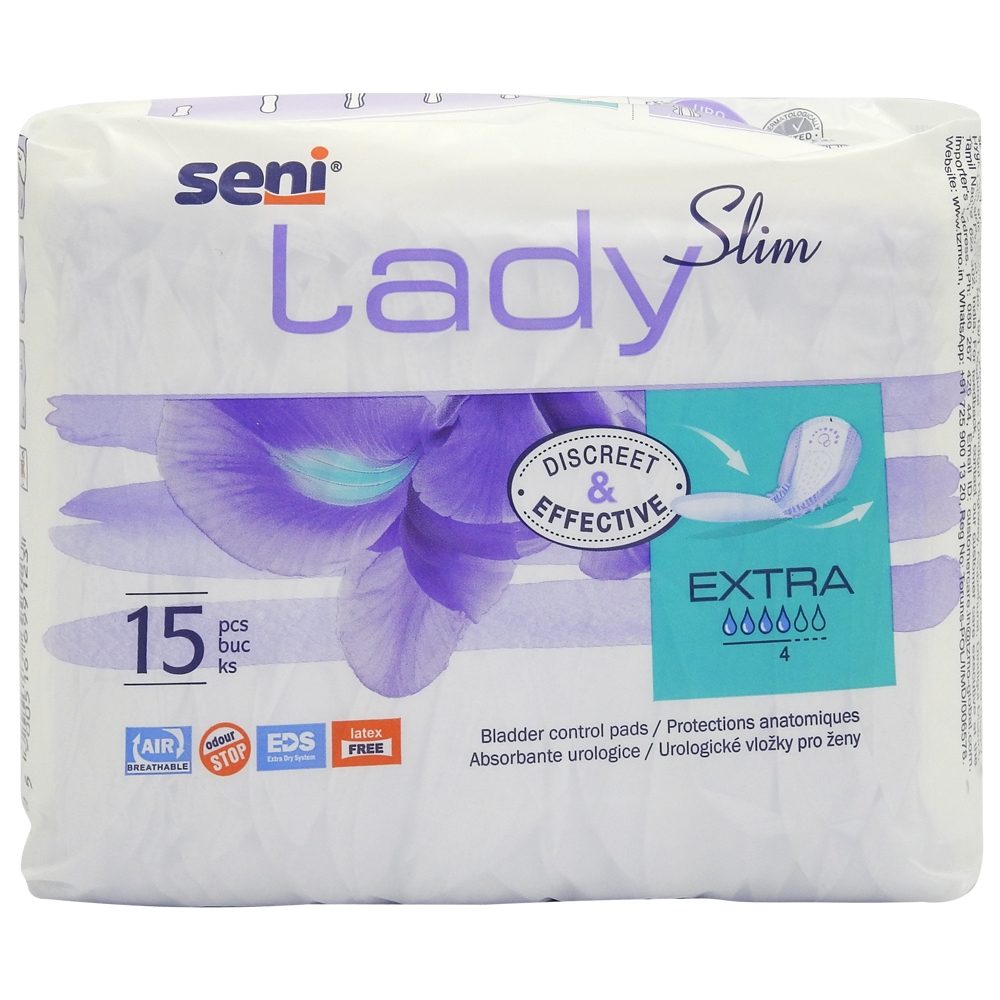 Seni Absorbant Incontinenta 15 buc Lady Extra
