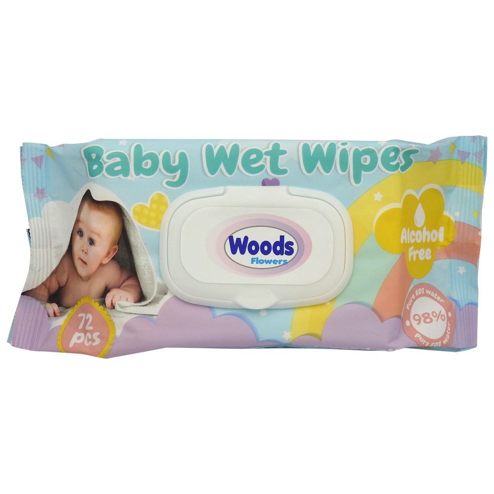Servetele Umede, Woods, 72 buc