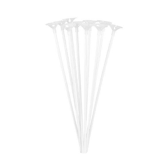 Set 10 Bete cu Rozete pentru Baloane, Flippy, Suporturi de plastic, Usor de instalat, Reutilizabil, Pentru aniversare, Nunta, Ziua de Nastere, Decor