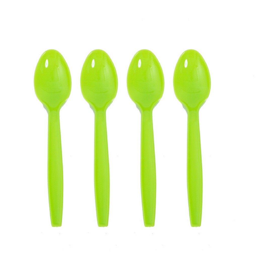 Set 10 Linguri de Unica Folosinta, Flippy, Colectia Dino Park, 15 x 3.3 cm, din Plastic PE, Multicolor