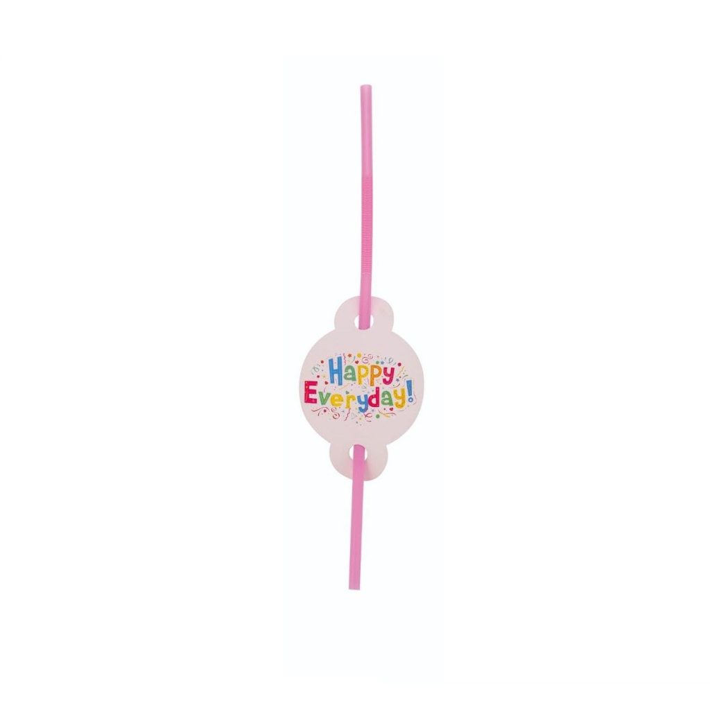 Set 10 Paie, Flippy, Model Happy Everyday, 31 x 16 cm, Multicolor