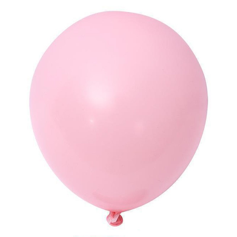Set 12 Baloane, Flippy, din Latex Macaroon, 30 cm, Roz