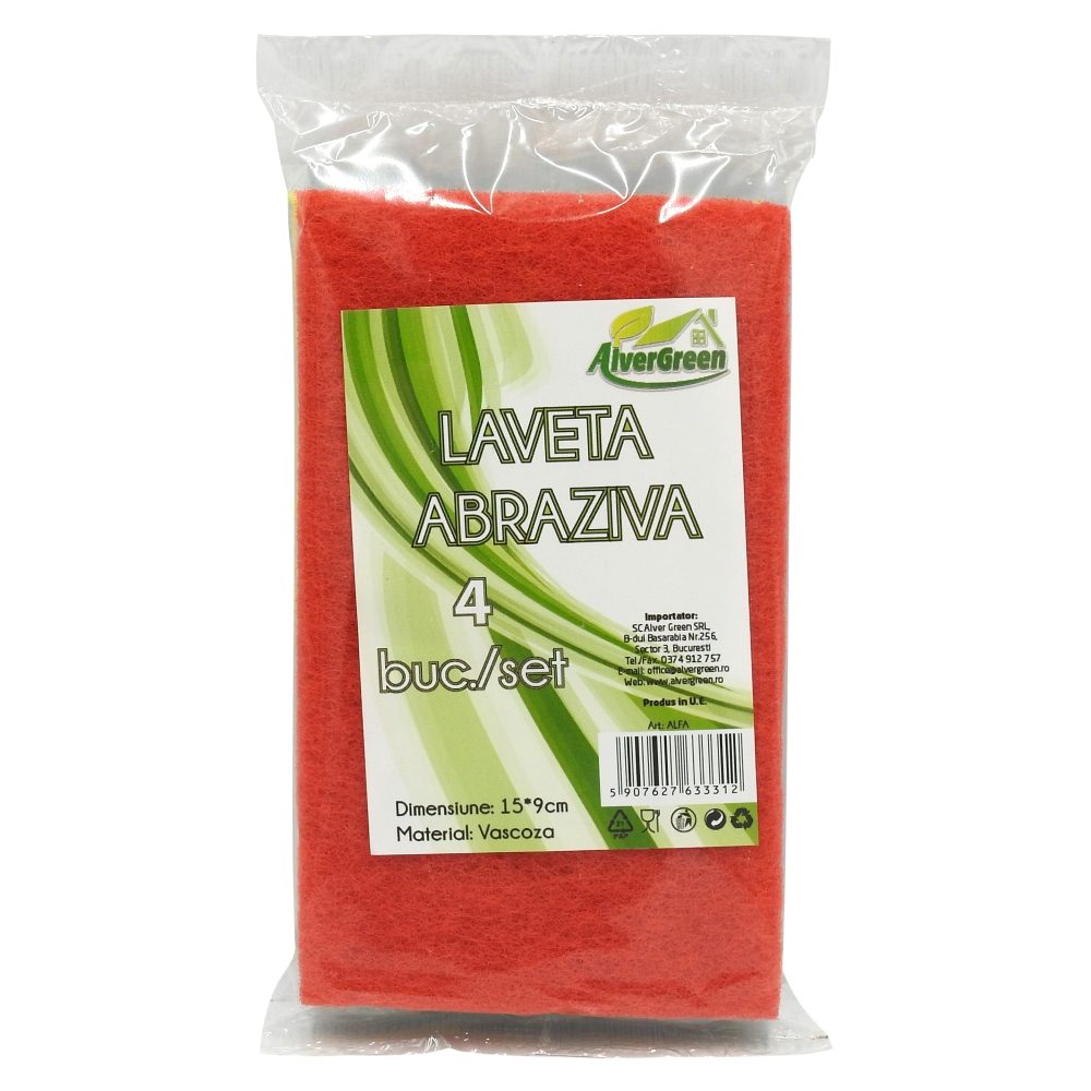 Set, Alver Laveta Abraziva 4 buc /