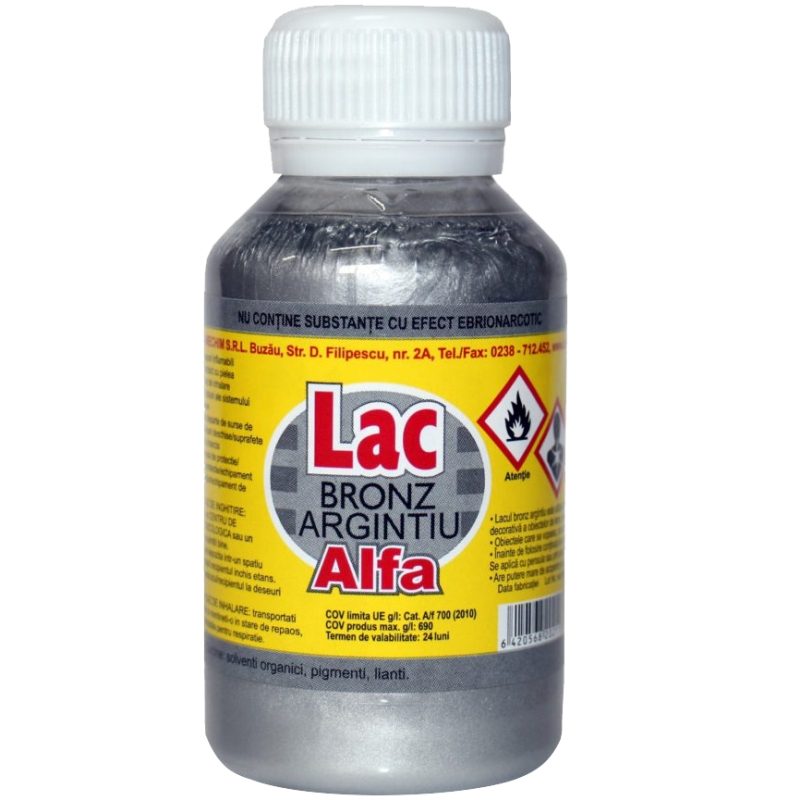 Set, Bronz Lac Argintiu 16 buc /, 100 ml