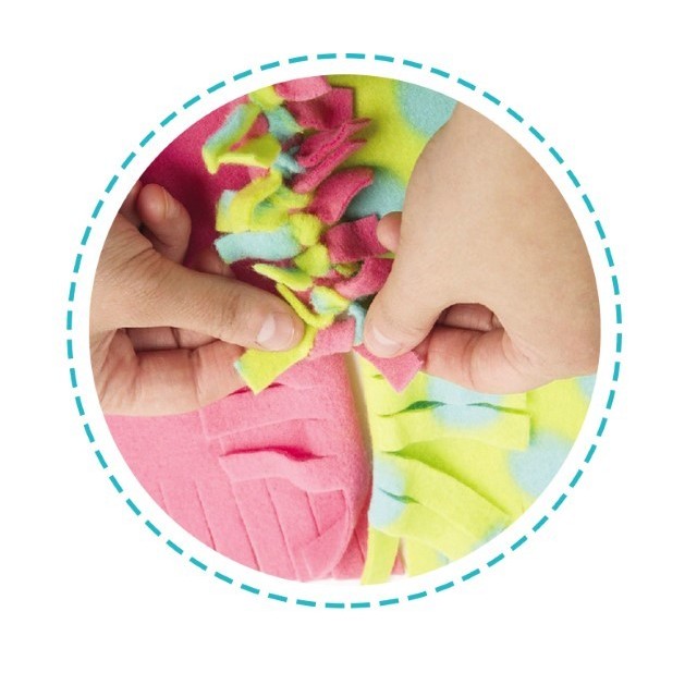 Set de creatie DIY Flippy, patura pentru tesut si tricotat, multicolor - Image 5