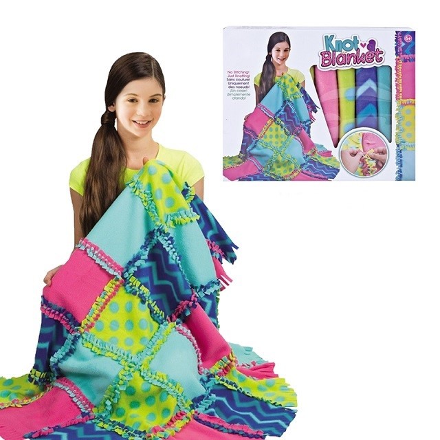 Set de creatie DIY Flippy, patura pentru tesut si tricotat, multicolor - Image 6
