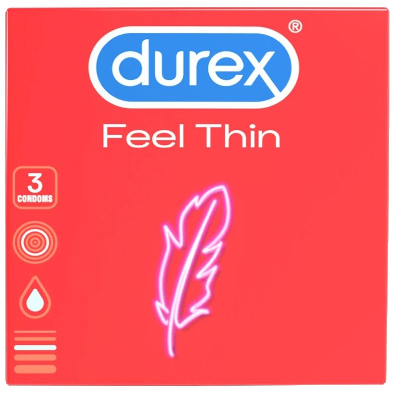 Set, Durex Prezervative 3 buc /, Feel Thin