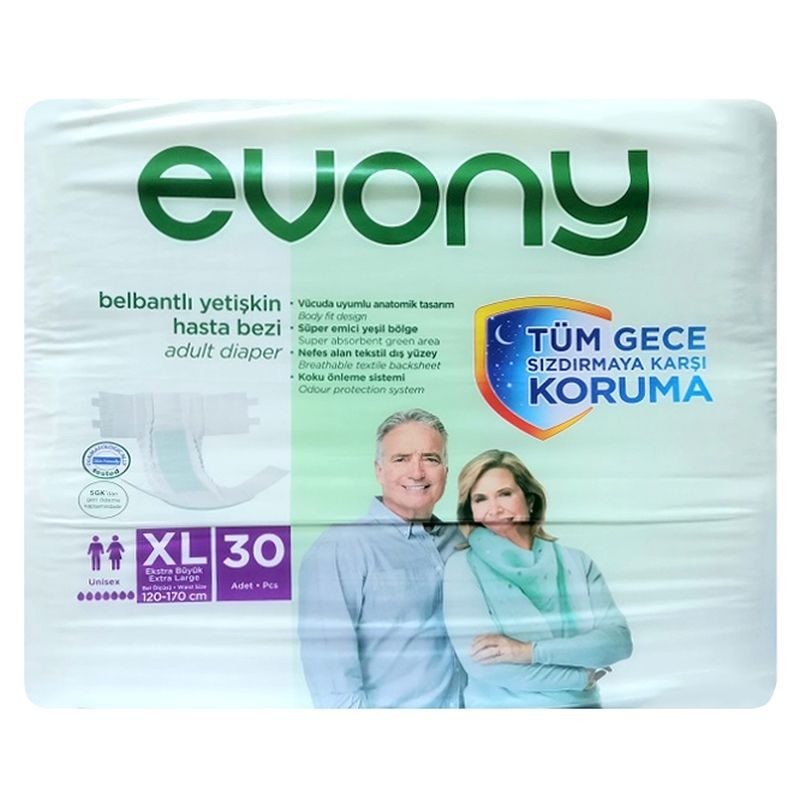 Set, Evony Scutece Adulti 30 buc /, Extra Large