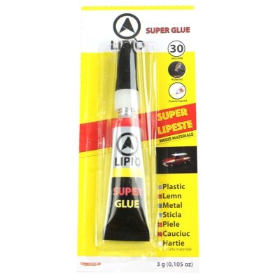 Set, Lipio Super Glue 3 g 12 buc /