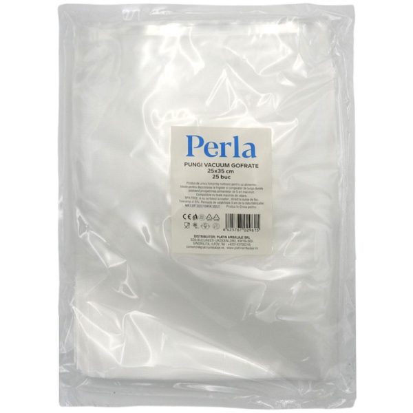Set, Perla Pungi pentru Vidat Gofrate 25x35 25 buc /