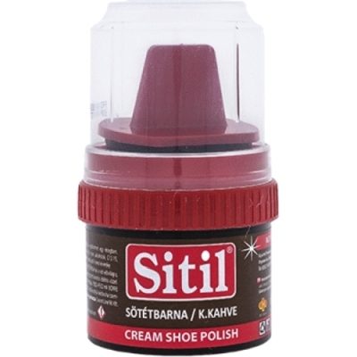 Set, Sitil Crema Pantofi 50 ml Maro 12 buc /