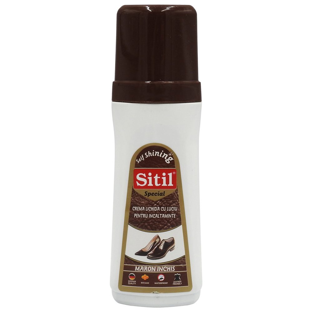 Sitil Crema Lichida Pantofi 80 ml Maro Inchis