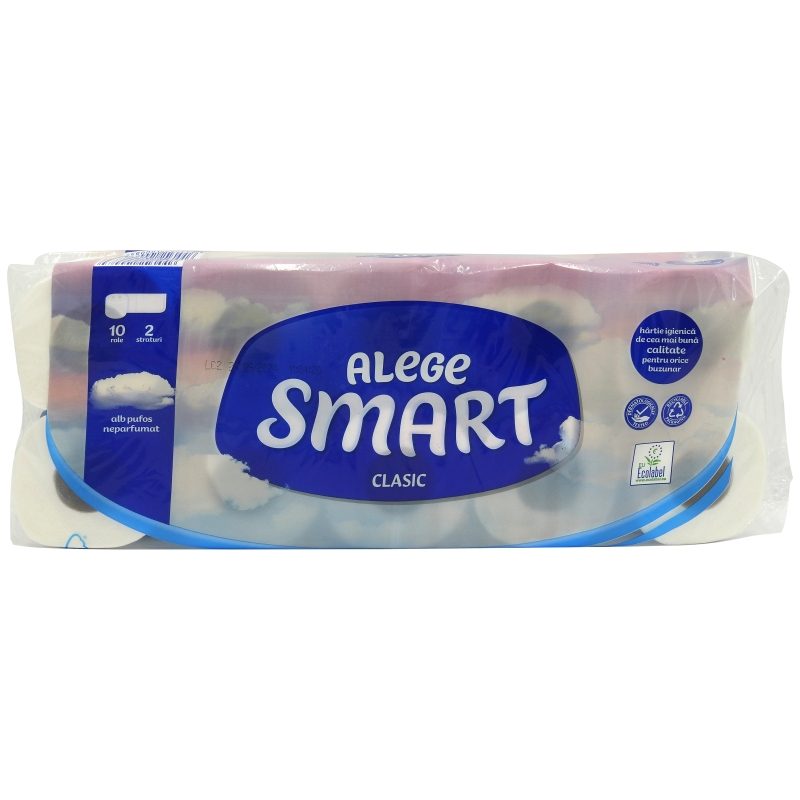 Smart Clasic Hartie Igienica 2STR 10ROLE