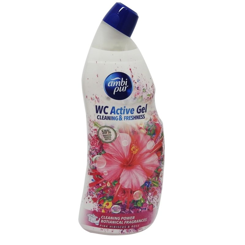 Solutie, Ambi Pur, WC Gel 750 ml Hibiscus Rose