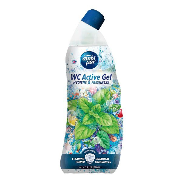 Solutie, Ambi Pur, WC Gel 750 ml Menta si Iasomie