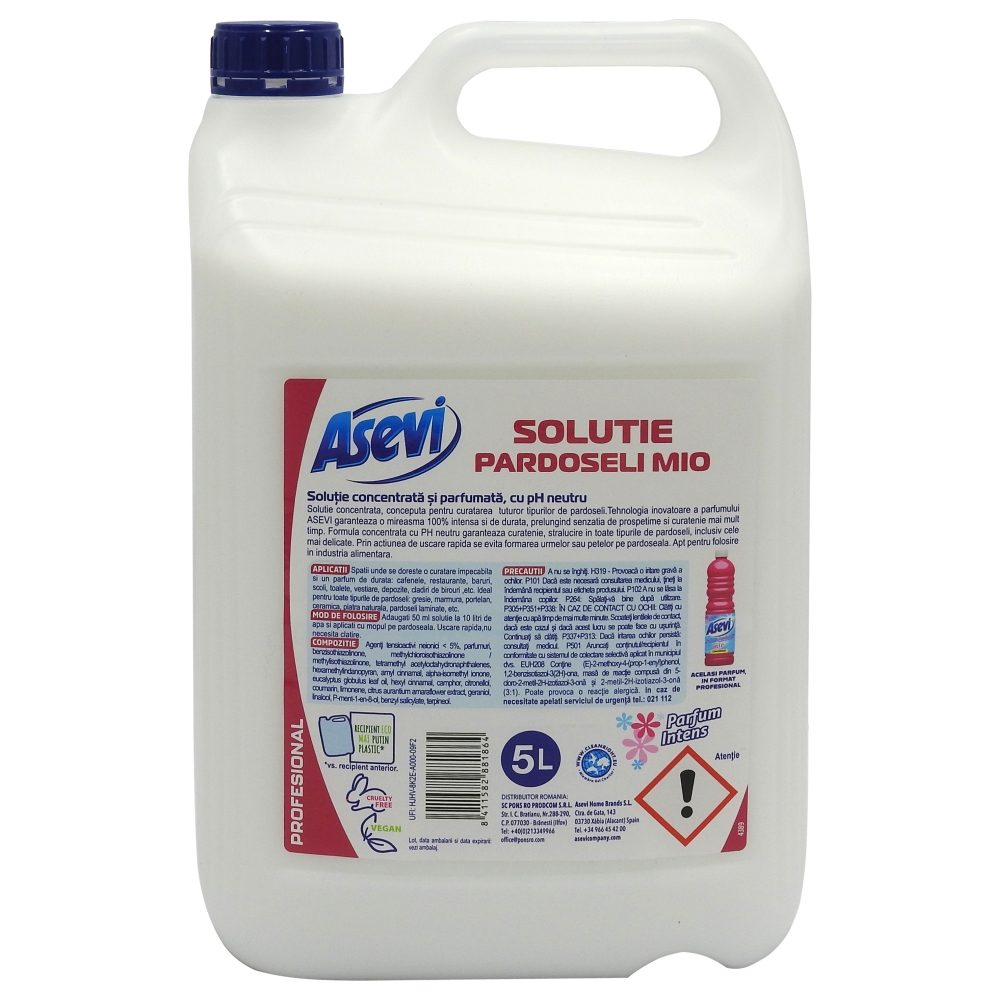 Solutie, Asevi, Pardoseli 5 L Mio
