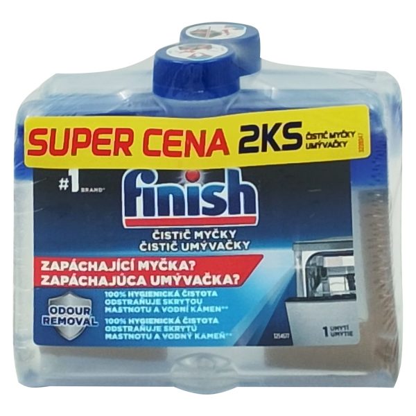 Solutie, Finish, Curatare Vase 2 X 250 ml Regular Duo