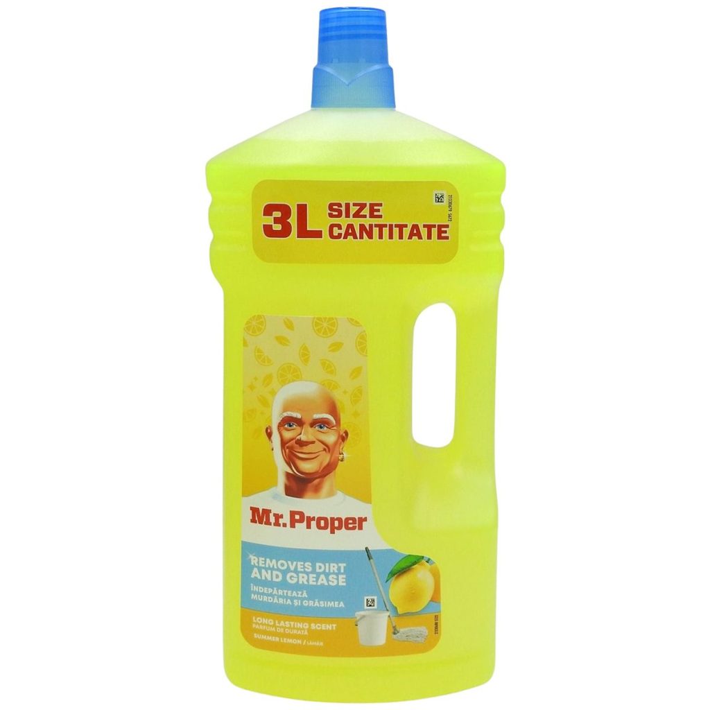 Solutie, Mr Proper, Pardoseli 3 L Lemon