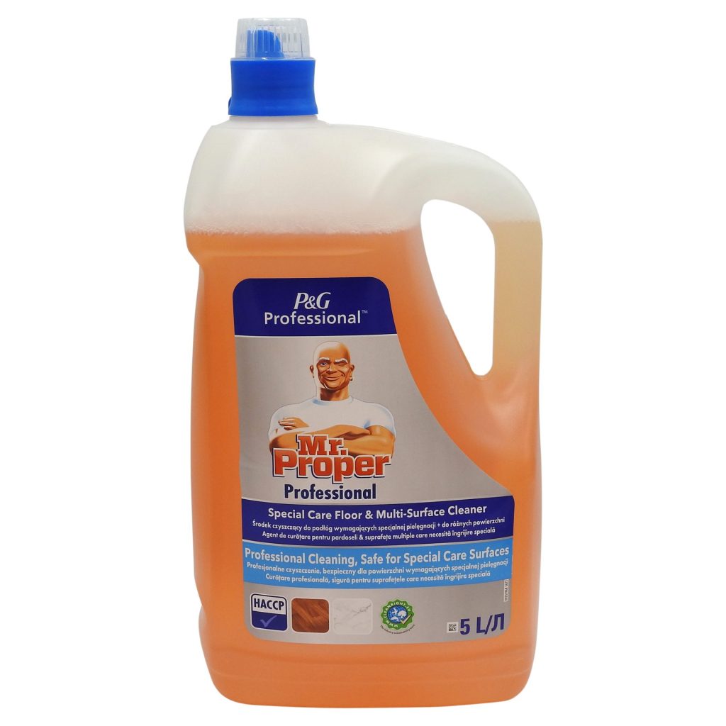 Solutie, Mr Proper, Pardoseli 5 L Suprafete Delicate