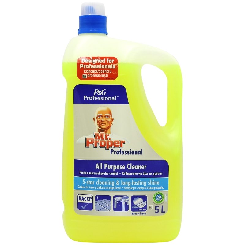 Solutie, Mr Proper, Universala 5 L Lemon