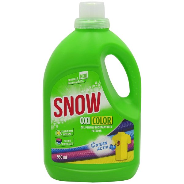 Solutie pentru Pete, Snow, Gel 950 ml Oxi Color