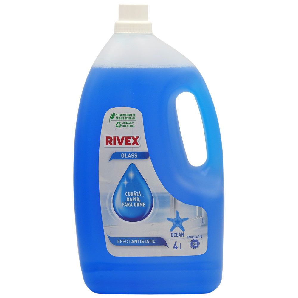 Solutie, Rivex, Geam 4 L Clear